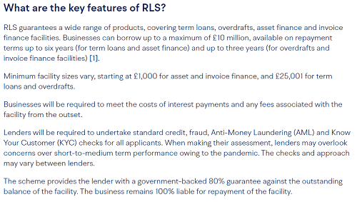 Benefits & Features Under RLS
