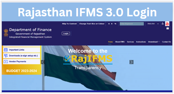 IFMS 3.0 Login Rajasthan