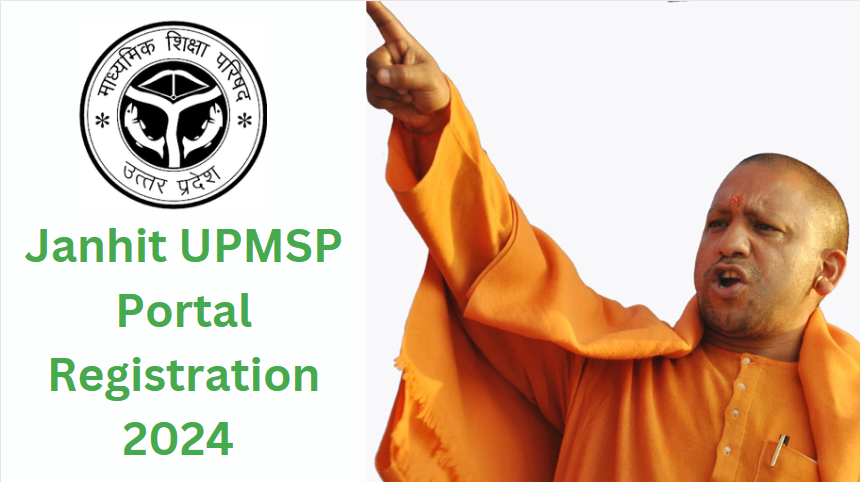 Janhit UPMSP Portal Registration 2024 at janhit.upmsp.edu.in